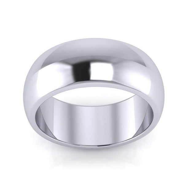 925 Sterling Silver 8mm Wedding Band Ring 925 Sterling Silver 8mm Wedding Band Ring